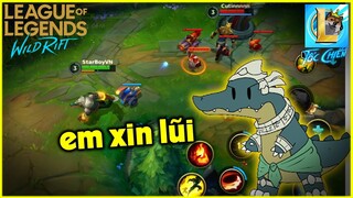 (Tốc Chiến) Gameplay Renekton - tập chơi Cá Sấu bị chửi như chóa :))