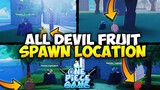 All Devil Fruit Spawn Locations on A One Piece Game on Roblox