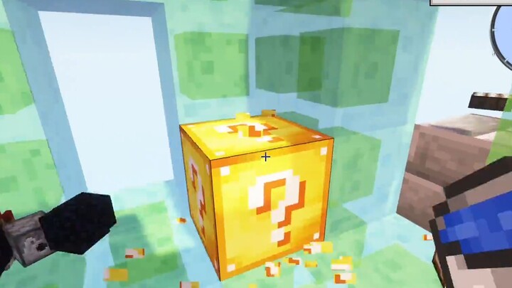 [Minecraft] Keberuntungan Satu Blok Kelangsungan Hidup!