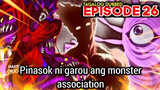 One punch man Episode 26 Tagalog Dubbed | GAROU GUSTONG EH RECRUIT NG MONSTER ASSOCIATION!!