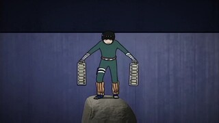 Masih Pada ingat Gara vs Rock Lee Dulu??