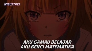 ga mau belajar sampe batuk