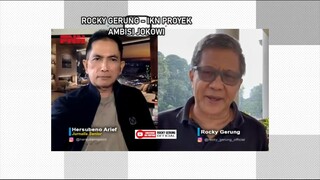 Viral !! ROCKY VS Jokowi IKN PROYEK AMBISI JOKOWI