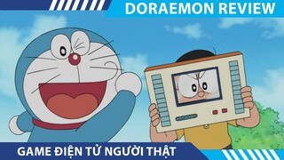 Review Phim Doraemon , GAME ĐIỆN TỬ NGƯỜI THẬT,  KÍNH LÚP THÁM TỬ , Doraemon Tập Đặc Biệt