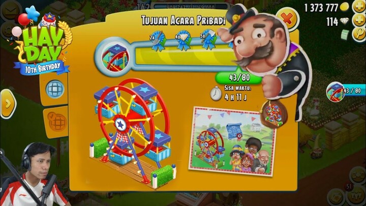 Kincir ria pengunjung kota global | HAYDAY INDONESIA