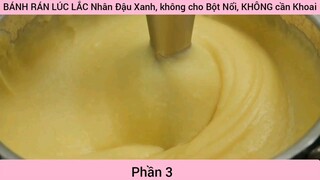 hướng dẫn cách làm bánh rán lúc lắc nhân đậu xanh phần 3