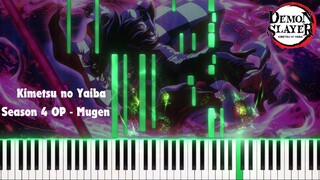 Demon Slayer: Kimetsu no Yaiba Season 5 OP - Mugen (Piano)