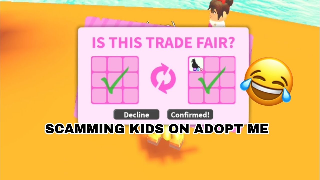 Keep your kids safe from Adopt Me Scams on Roblox #adoptme 