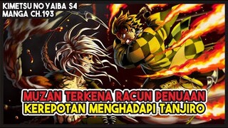 KNY S4 (193) TERKENA RACUN Dosis Tinggi!!! Muzan Sampai Kerepotan Menghadapi Tanjiro!!