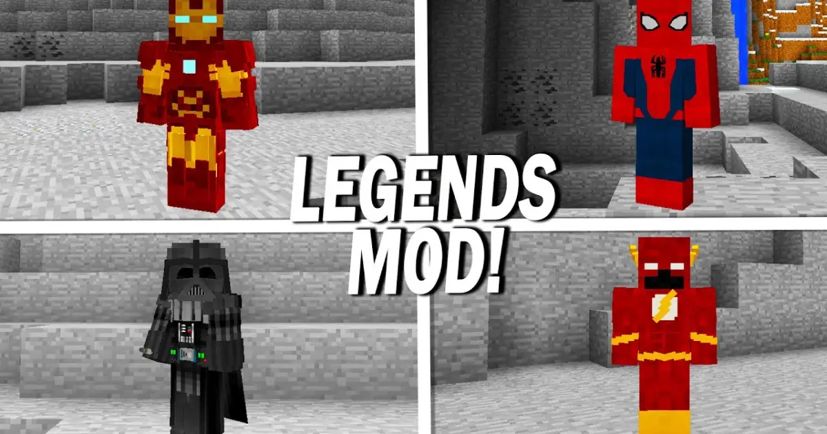 Legends Mod (Minecraft Mod Showcase ) - Bilibili