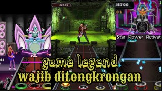 Aura Pamer gamenya sangat kuat || guitar hero java game