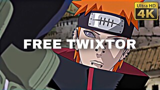 Kakashi VS Pain Twixtor clips for editing | 4K Quality | S2 E159 | Naruto Twixtor