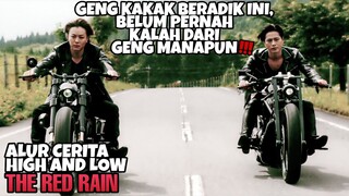 DUO BERSAUDARA INI MAMPU MENGALAHKAN RATUSAN ORANG ! | Alur Cerita Film High and Low Red Rain (2016)