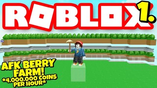 INSANE AFK BERRY FARM! (2.000.000 GOLD / HR) Roblox Islands