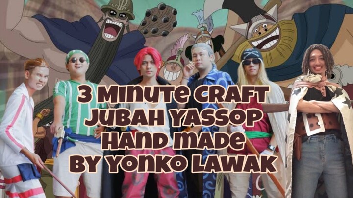 3 Minute Craft 🔥 Jubah Yassop Hand Made 🔥 by Yonko Lawak