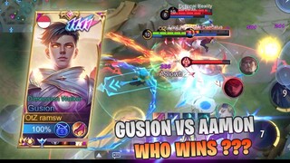 GUSION VS AAMON, WHO WINS ??? ADIK DAN KAKAK SEDANG BERTENGKAR