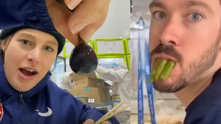 American athletes share their Winter Olympics diet and it goes viral. Online food broadcasts make pe