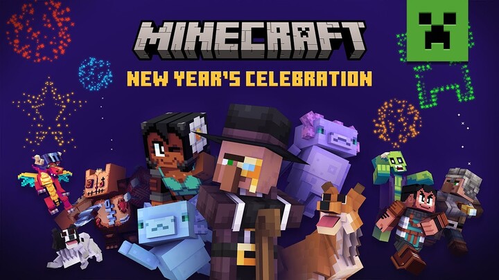 Welcome to the New Year’s Celebration in Minecraft!
