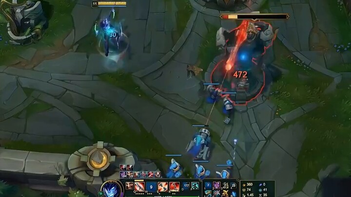 Vincent: My teammates told me to slow down and wait for him to carry? Sorry, I was already on the se