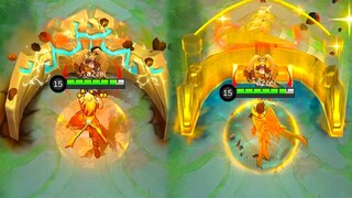 Badang Sagittarius Seiya Skin VS Fist of Zen Collector Skin | MLBB Comparison