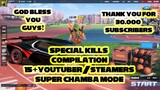 ROS Youtubers Streamers CHAMBA MODE KILL 30K SUB SPECIAL Idol JanGabriel, Hambles, Worrybear & More!