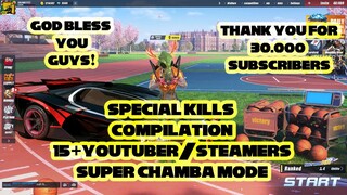 ROS Youtubers Streamers CHAMBA MODE KILL 30K SUB SPECIAL Idol JanGabriel, Hambles, Worrybear & More!