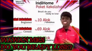 IKLAN INDIHOME MAS AGUS VERSI WAWAN MKS DO YOU READY LOSE⁉️