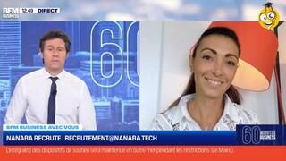 NANABA RECRUTE - BFM Business Reportage