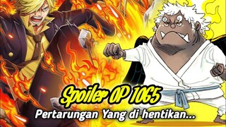 UPDATE SPOILER 1065 !! SHAKA DATANG MENGHENTIKAN SANJI VS JINBEI