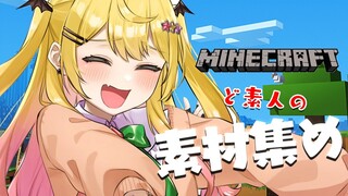 【Minecraft】方向音痴の素材集めの旅！！【ホロライブ/夜空メル】