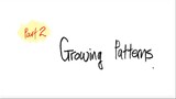 2nd/3 parts: Growing patterns
