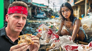 The Philippines Heartbreaking Street Food!! Garbage Can Chicken / Pag Pag!!