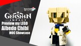 Preview my LEGO Albedo Chibi from Genshin Impact | Somchai Ud