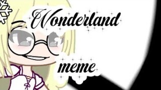 Wonderland meme -gacha club- (not mine background)