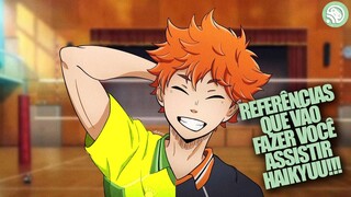 AS GRANDES REFERÊNCIAS DE HAIKYUU AO BRASIL!!!