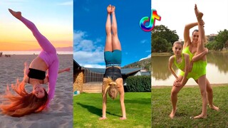 Best Gymnastics Flexibility and Cheerleading TikTok Videos 2024 #gymnastics