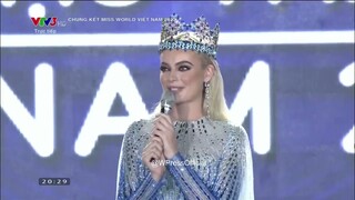 Karolina Bielawska Miss World Đương kim Hoa Hậu Thế Giới trong Đêm Chung kết Miss World Vietnam 2022