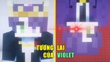 Minecraft THỢ SĂN BÓNG ĐÊM (Phần 9) #4- THẦN CHẾT VIOLET NHÌN THẤY ĐƯỢC TƯƠNG LAI CỦA VIOLET 👻 vs 👁