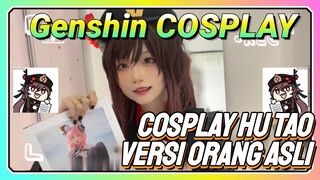 [Genshin Impact, COSPLAY] Cosplay Hu Tao versi orang asli