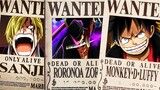 MONSTER TRIO BOUNTIES (Post Wano) - One Piece | B.D.A Law
