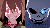 [Anime]Undertale - Sans VS Chara