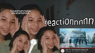 EXO - Don't fight the feeling MV reaction =)))))