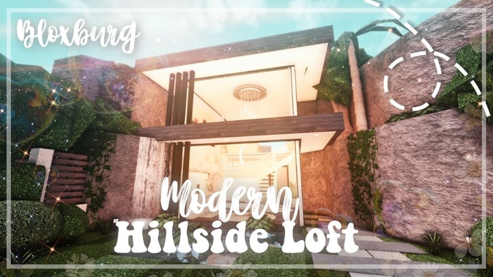 Roblox Bloxburg - Hillside Modern Loft - Minami Oroi