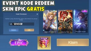 EVENT KODE REDEEM BOX SKIN EPIC GRATIS ! 100% SEMUA PLAYER BISA DAPAT KODE REDEEM