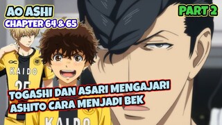 AO ASHI CHAPTER 64 DAN 65 || TOGASHI DAN ASARI MENGAJARI ASHITO MENJADI BEK