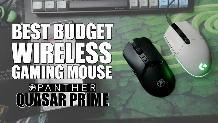 PANTHER QUASAR PRIME: BEST BUDGET WIRELESS GAMING MOUSE