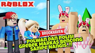 Polwan Dan Polisi Grebek Markas Bencong ft @Bells90 - Roblox Brookhaven