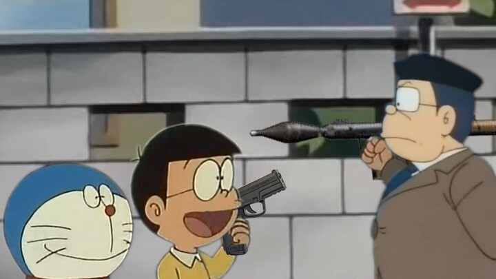 Nobita, apakah ini hadiah Hari Gurumu? ! !