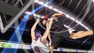 Kagami's unbelievable score made Murasakibara fall || Kuroko SS2