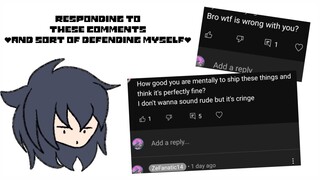 responding to comments undertale related (ft. speedpaint)